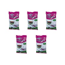 Vindex Vakumlu Giyisi Yastık Yorgan Saklama Torbası Poşeti Hurç - Mega - 100x130 Cm. - 5 Paket Diğer