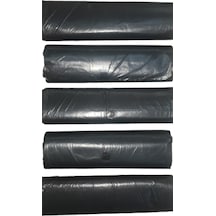 Battal Boy Çöp Poşeti 75x90 Cm 70 Lt 10'lu Rulo 5 Paket Siyah
