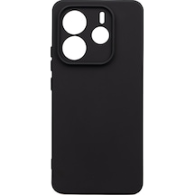 Redmi Note 14 Kılıf Klfs Biye Silikon - Siyah Siyah