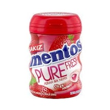 MENTOS PURE FRESH ÇİLEK AROMALI DRAJE SAKIZ 4 ADET * 60 g
