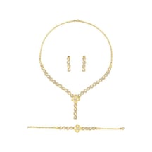 14 Ayar Altın Sonsuzluk Desenli Set 22.00 Gram