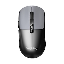 Veggieg G900 Dual-mode Bluetooth 5.3 Ve 2.4ghz 3600dpı Ekranlı Şarjlı Optik Kablosuz Mouse Siyah -