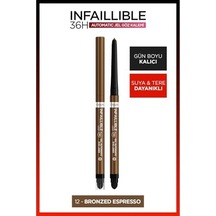 Infaillible Göz Kalemi - 12 Bronzed Espresso 0