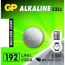 Gp 192 1.5 Volt Lr41 Alkalin Düğme Pil
