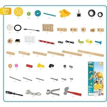 Builder - 34606 Builder Anaokulu Seti, 271 Parça 3 Yaşından Büyük Çocuklar İçin 271 Parçalı Öğrenme Ve Yapı Oyuncağı