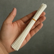 Çıtçıtsız Mum Fitili 16 Numara 10 Adet 25 Cm Renksiz