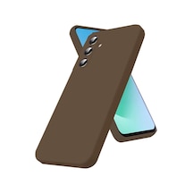 Samsung Samsung Uyumlu Galaxy A17 5g First Silikon - Kahverengi