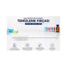 Cam Laboratuvar Malzemesi Temizleme Fırçası Orta Boy Naylon-sert