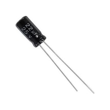 Elektrolitik Kondansatör 25V 22Uf X 1 Adet