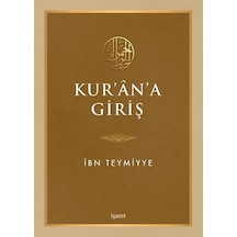 Kur'an'a Giriş - İbn Teymiyye - İşaret Yayınları