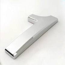 Yapışkanlı Kapı Numarası Küçük Boy 50 Mm 5 Cm Numara 1 Rakam Bir Sayısı Krom Renk Numaralar 1 Adet