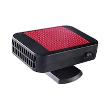 12v Araba İçi Boş Isıtıcı Çok Fonksiyonlu Ön Cam Buz Çözücü Ve Buğu Çözücü Kırmızı A