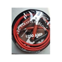 Akü Takviye Kablosu 1200 Amper, 2 Metre, Taşıma Çantalı, Güçlü Metal Kelepçeli, Otomobil Suv Hafif Ticari Araçlar İçin