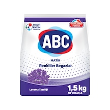 Abc Matik Lavanta Tazeliği Renkliler Beyazlar İçin Toz Deterjan 1500 G