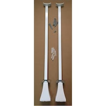Panel Radyatör Ayağı / Yer Konsolu 30 Cm Yere Sabitleme Beyaz 1 Çift 2 Adet