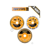 3'lü Disk Seti 125x22,23 Seramik Kesme Set 3 Parça