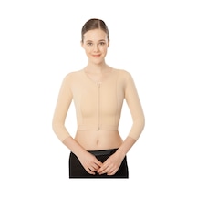 Variteks 230 Fermuarlı Liposuction Göğüs Kol ve Sırt Korsesi Bej