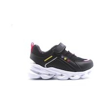 Pepino 1429 Unisex Çocuk Spor Ayakkabı Siyah - Gümüş