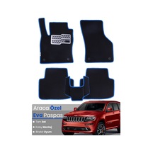 Jeep Grand Cherokee 2011-2021 Uyumlu Eva Paspas Tam Set Araca Özel,kolay Montaj,su Geçirmez 945