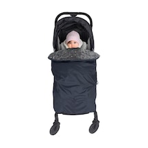 Sevi Bebe Lüks Bebek Arabası Battaniyesi ART-147 Siyah