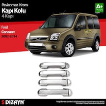 S-Dizayn Ford Connect Krom Kapı Kolu 4 Kapı 2002-2014