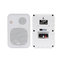 Westa Ws-405w Beyaz 10 Cm Trafolu 10w 100v Duvar Tipi 2'li Sütun Hoparlör