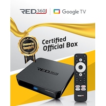 Redline Lisanslı Red 360 X100 Pro Google Tv Box