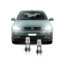 Opel Astra G Led Xenon Kısa Far Ampulü Mini Led 2'li Set H7