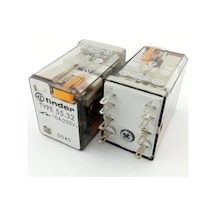 Finder Röle 55328048.0040 Soket Montaj AgNi Kilitli Test Buton ,
