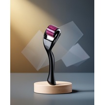540 İğneli Derma Roller 1mm Titanyum Uçlu Saç Kaş Kullanımına Uygun