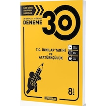 8 Sınıf Inkilap Tarihi 30 Lu Deneme Hız Yayınları
