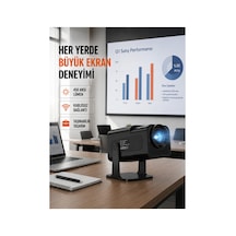 Wifi6 Ve Bluetooth 5.4 Destekli Led Projektör - Hcs350pro Yeni Nesil Renkli