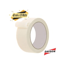 Dayson Maskeleme Bandı Kağıt Bant Beyaz 48 Mm X 35 Metre