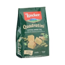 3 Adet Loacker Quadratini Matcha Green Tea Gofret 110 G