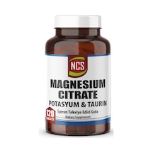 Ncs Magnezyum Sitrat Potasyum Taurin İçeren Takviye Edici Gıda 120 Tablet