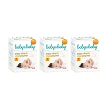 Baby & Baby Kaydırmaz Bantlı Bebek Bakım Örtüsü 60 x 60 CM 3 x 10 Adet