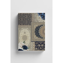 Etnik Kolaj Serisi 7 Alâmet-i Fârika Bullet Journal A5 Noktalı Defter Çok Renkli