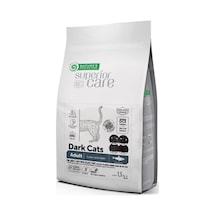 Nature's Protection Siyah Tüylü Kediler İçin Ringa Balıklı Yetişkin Kedi Maması 1500 G