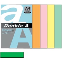 Double A Renkli Kağıt A4 80 Gr Papağan Yeşili 100 Yaprak