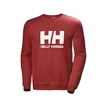 Helly Hansen Hh Hh Logo Crew Sweat Kırmızı Erkek Sweatshirt 34000-163 Kırmızı