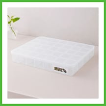 Vaveni Şeffaf Organizer Box 40 Bölmeli Arz