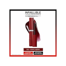 L'Oréal Paris Infaillible Matte Resistance Likit Parlak Ruj 550 Noir Cherry