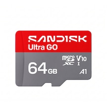 Sandısk Ultra Go Sdsqugn-064g-gn6mn Uhs-ı V10 Okuma 140mb/s 64 Gb Micro Sd Kart