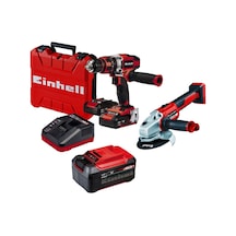 Einhell TE-CD 18/48 Li-i Üç Akülü Darbeli Matkap Vidalama + Axxio Taşlama Seti