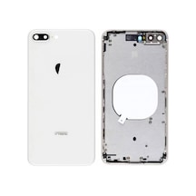Apple  Uyumlu - iPhone 8 Plus Kasa Kapak Beyaz