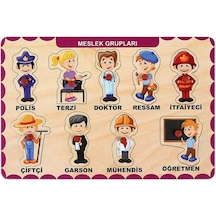 Iş Teknik Tutmalı Puzzle Meslek Grupları