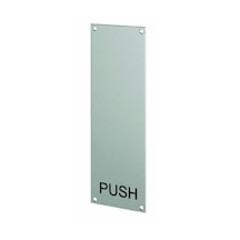 Condi 901P Yazılı Itme Sacı Push 10X30 Cm