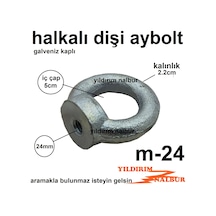 Aybolt M24 Halka Civata Dişi Çekme Halkası Mapa Büyük Boy Çeki Ha
