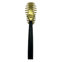 Paslanmaz Çelik Makarna Maşası, Gold Siyah, Bpa Free, 1 Adet