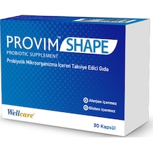 Wellcare Provim Shape Takviye Edici Gıda 30   Kapsül